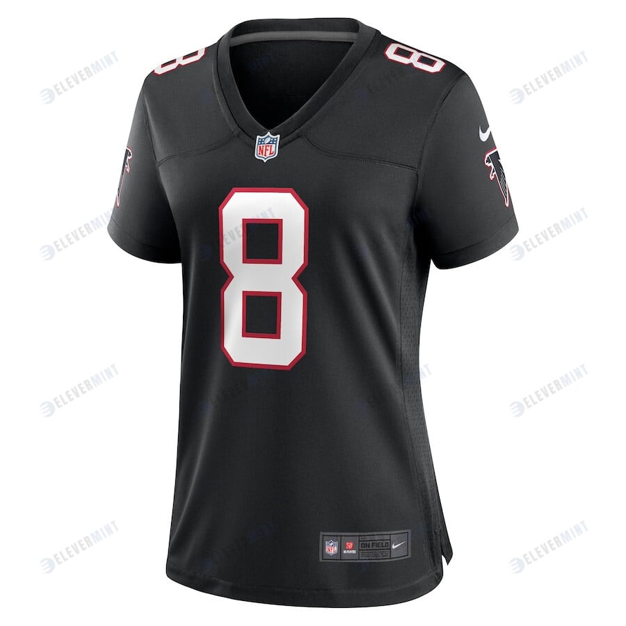 Kyle Pitts 8 Atlanta Falcons Women's Game Jersey - Black