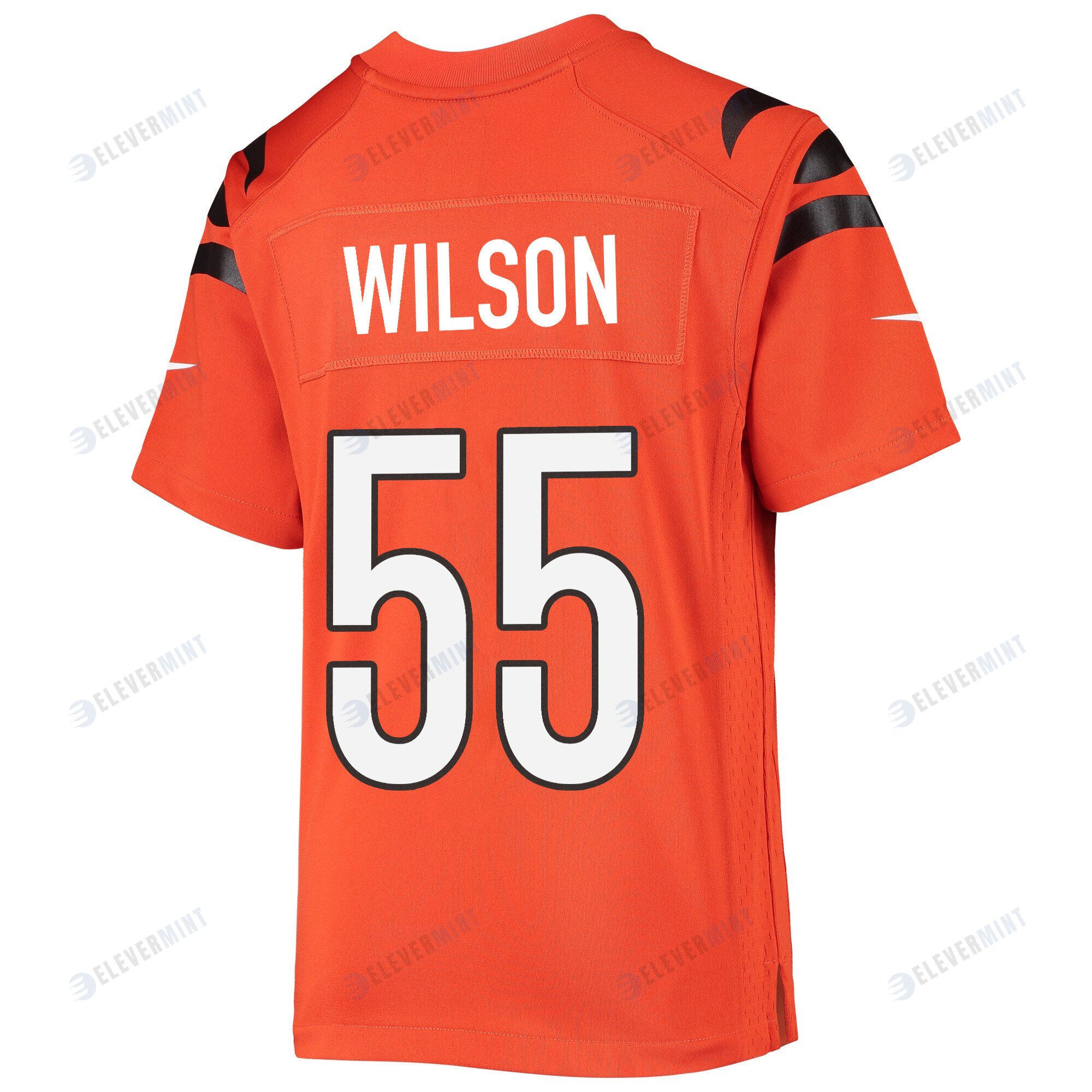 Logan Wilson 55 Cincinnati Bengals Super Bowl LVII Champions Youth Alternate Game Jersey - Orange