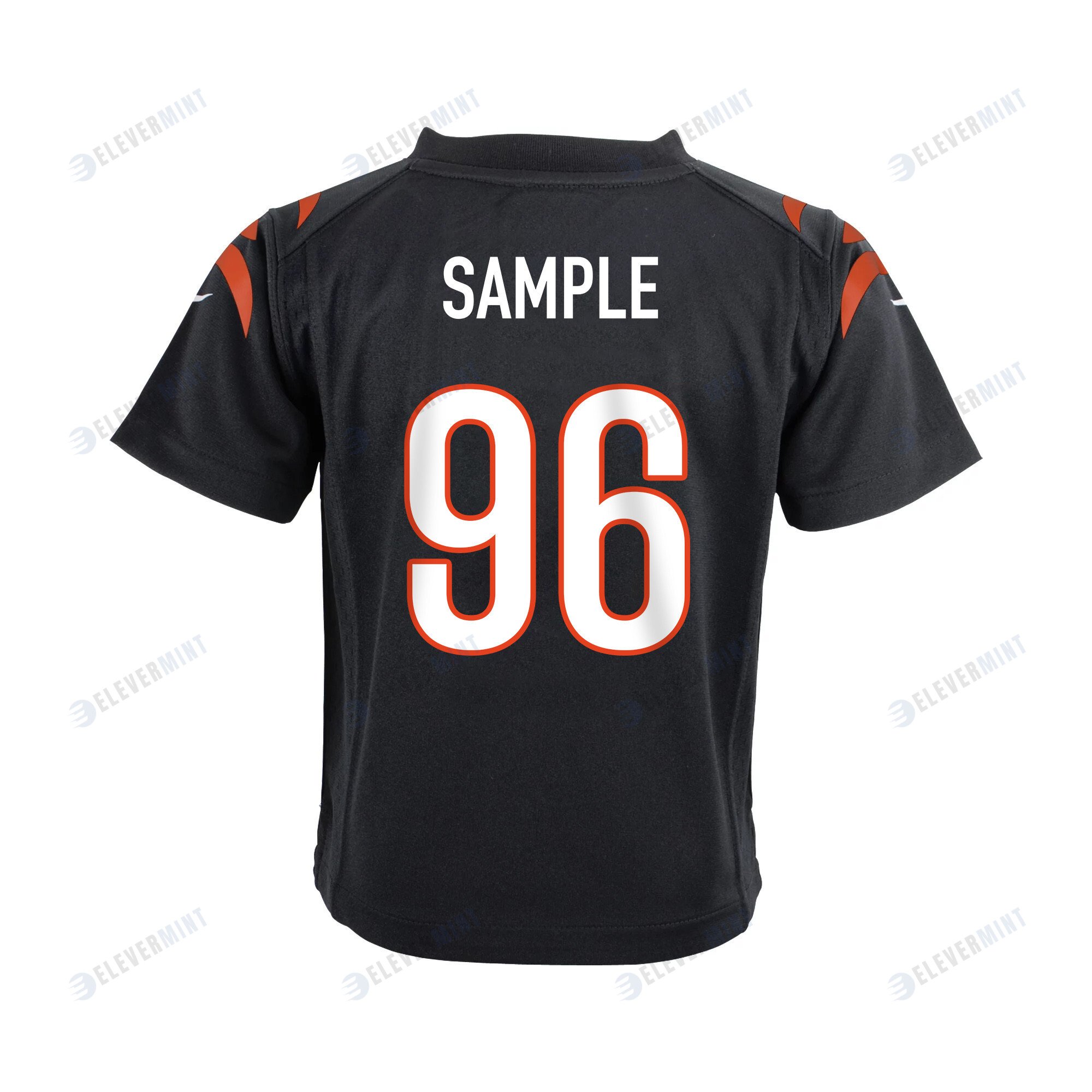 Cam Sample 96 Cincinnati Bengals Super Bowl LVII Champions Youth Game Jersey - Black
