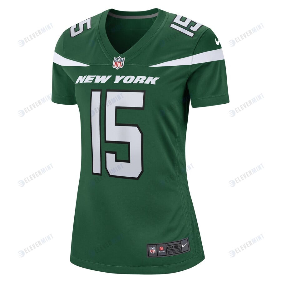 Chris Streveler New York Jets Women's Game Player Jersey - Gotham Green