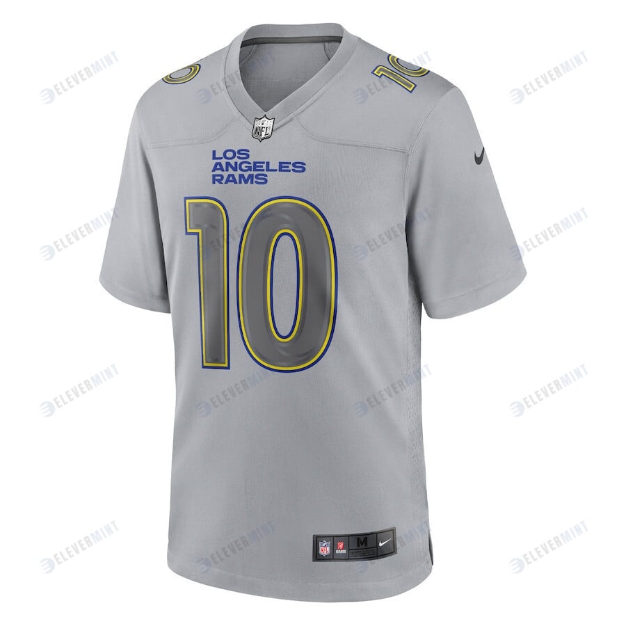 Cooper Kupp 10 Los Angeles Rams Atmosphere Fashion Game Jersey - Gray