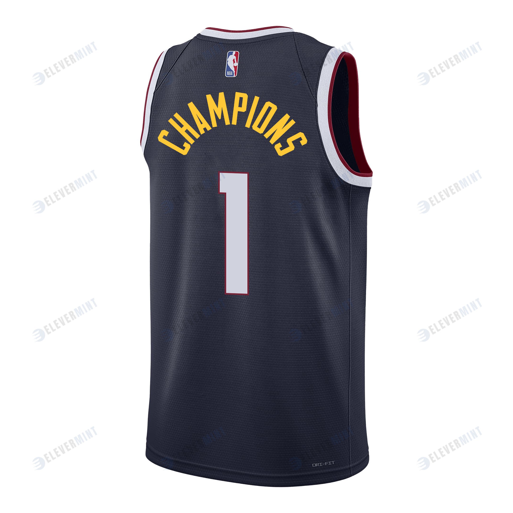 Nikola Joki? Denver Nuggets Superstar 2023 NBA The Final Champions Swingman Jersey - Black