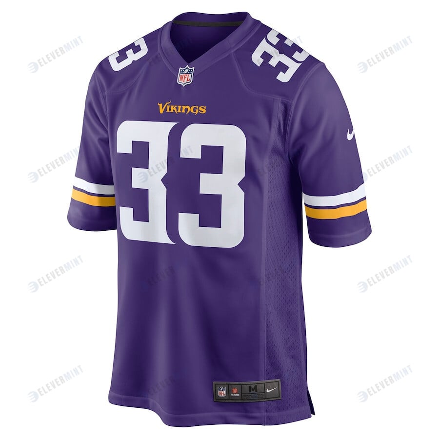 Brian Asamoah Minnesota Vikings Player Game Jersey - Purple