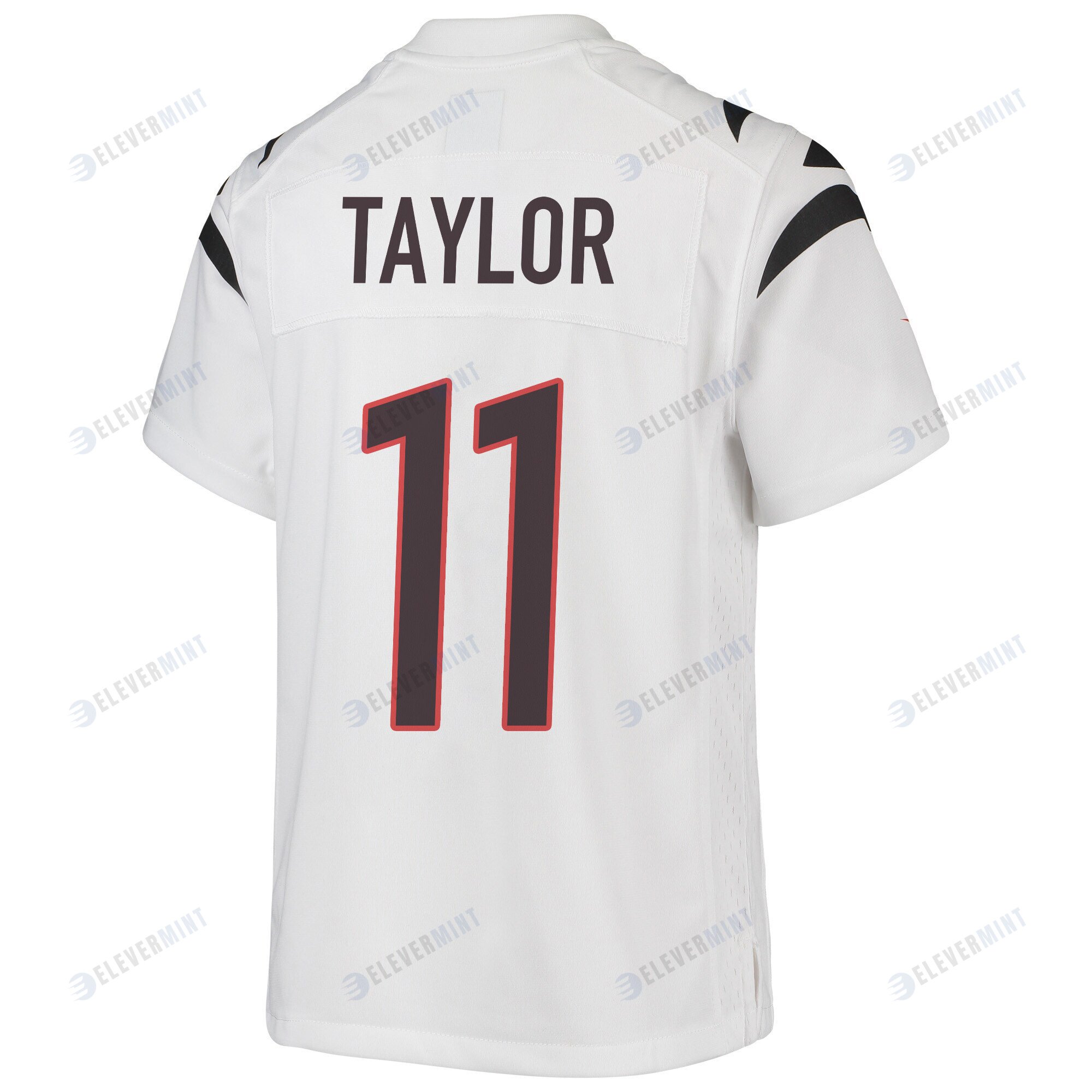 Trent Taylor 11 Cincinnati Bengals Super Bowl LVII Champions Youth Game Jersey - White