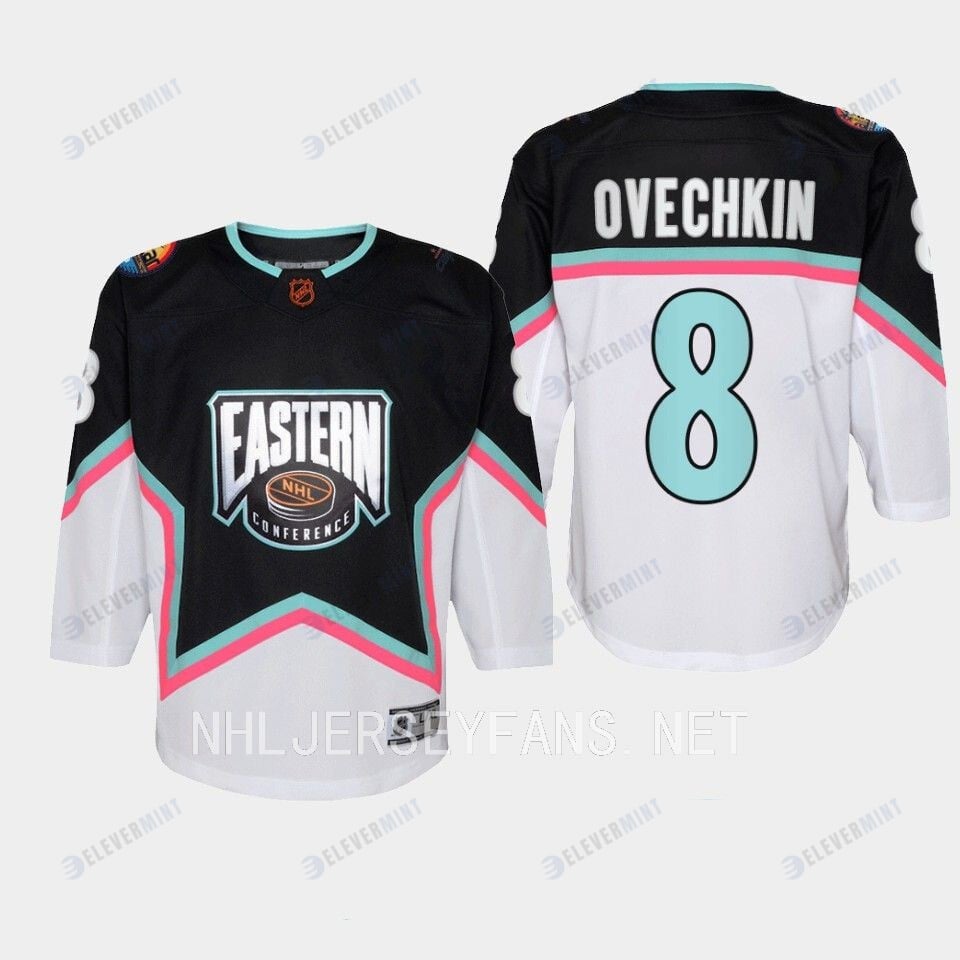 Alex Ovechkin 8 Washington Capitals 2023 All-Star Game Jersey Black Equipment