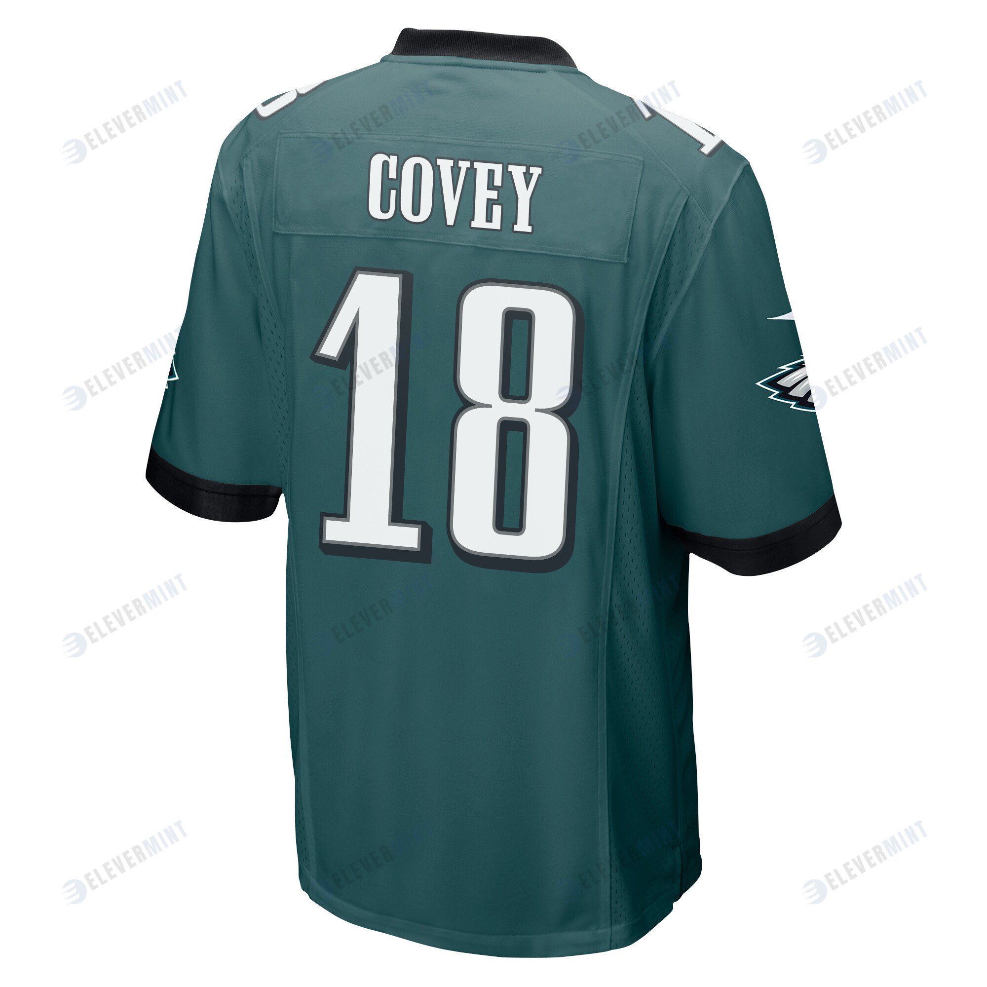 Britain Covey 18 Philadelphia Eagles Super Bowl LVII Champions Men Game Jersey - Midnight Green