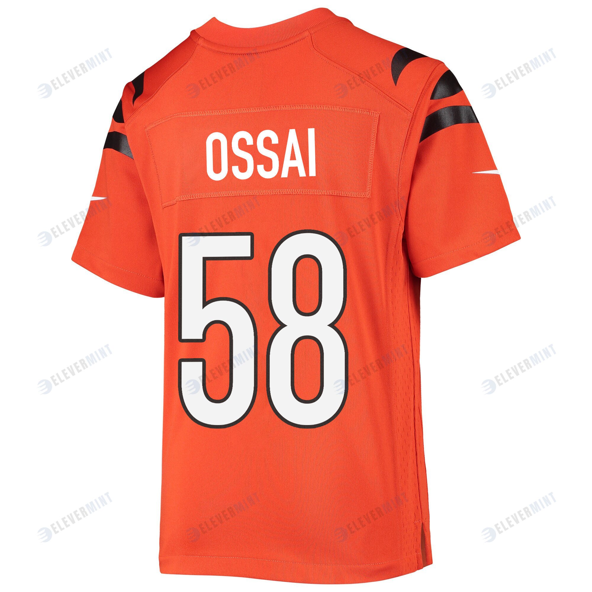 Joseph Ossai 58 Cincinnati Bengals Super Bowl LVII Champions Youth Alternate Game Jersey - Orange