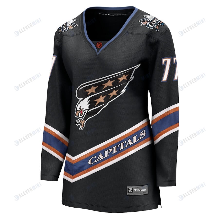 TJ Oshie 77 Washington Capitals Special Edition 2.0 Breakaway Women Jersey - Black