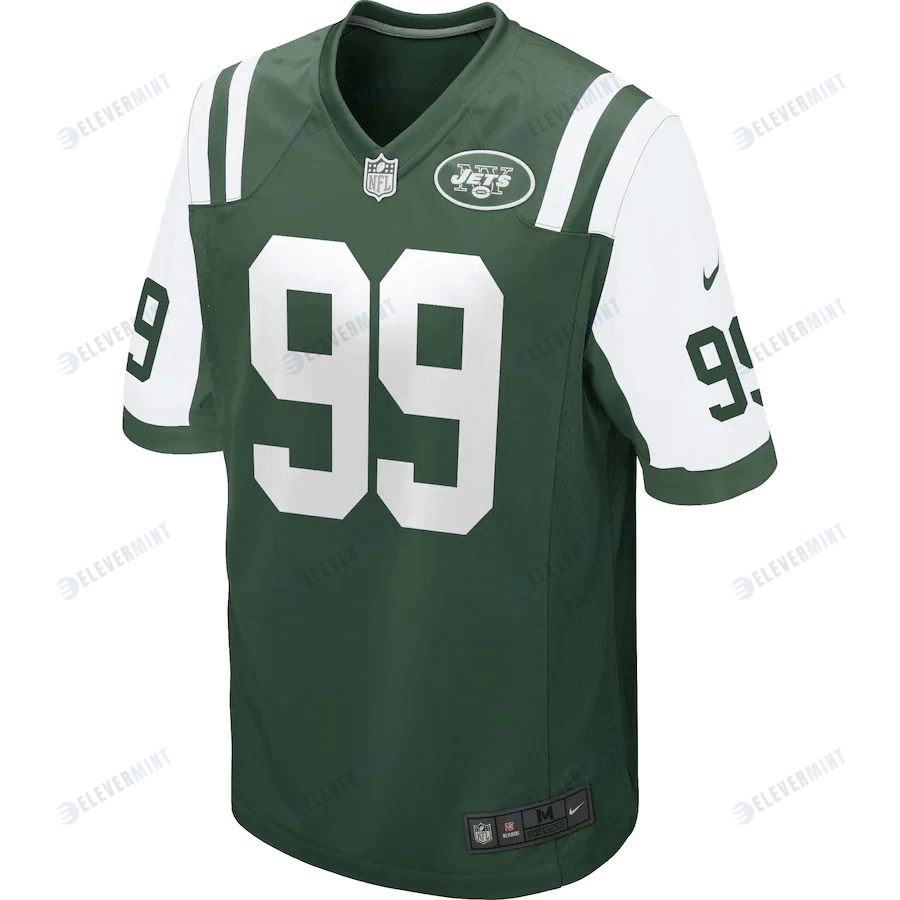 Mark Gastineau 99 New York Jets Retired Player Game Jersey - Green