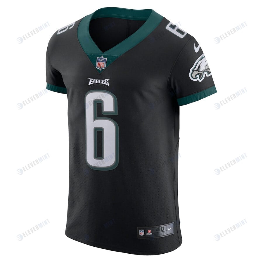 DeVonta Smith 6 Philadelphia Eagles Vapor Elite Jersey - Black