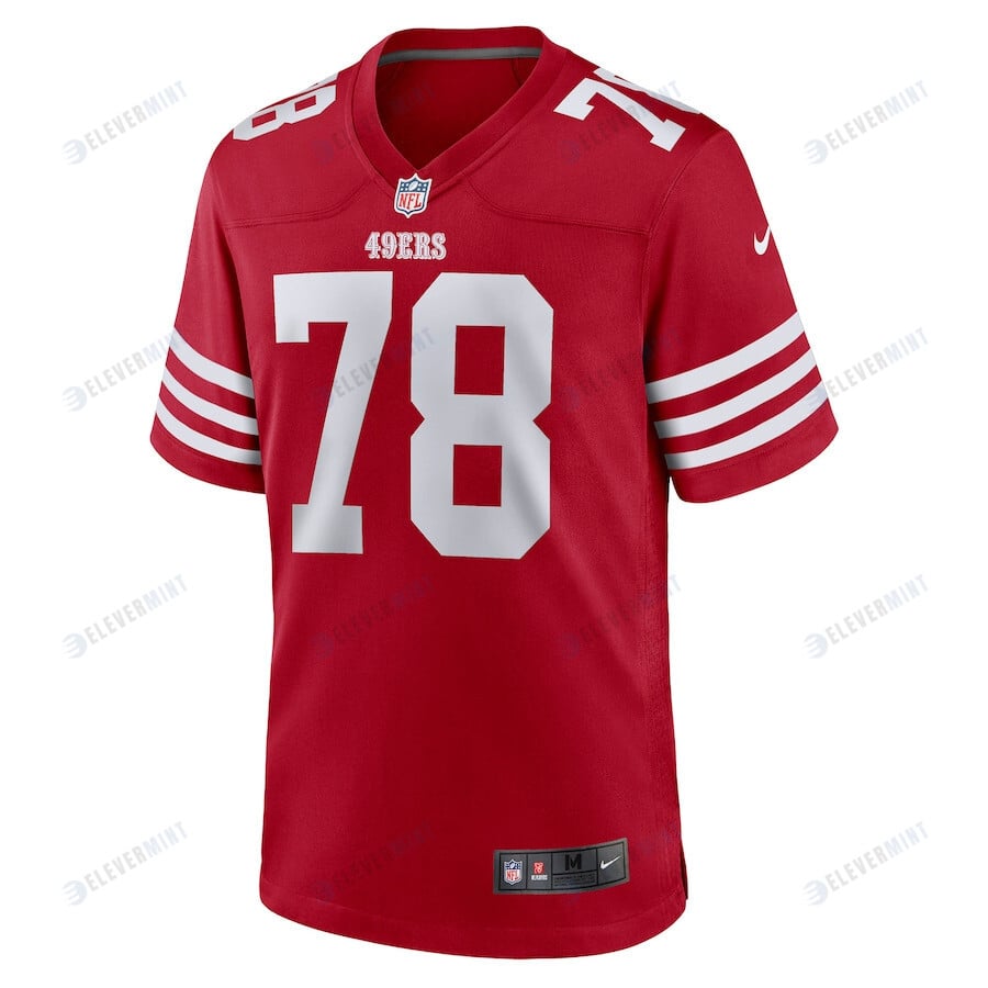 Akeem Spence San Francisco 49ers Game Player Jersey - Scarlet