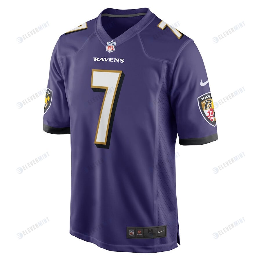 Rashod Bateman Baltimore Ravens Game Player Jersey - Purple