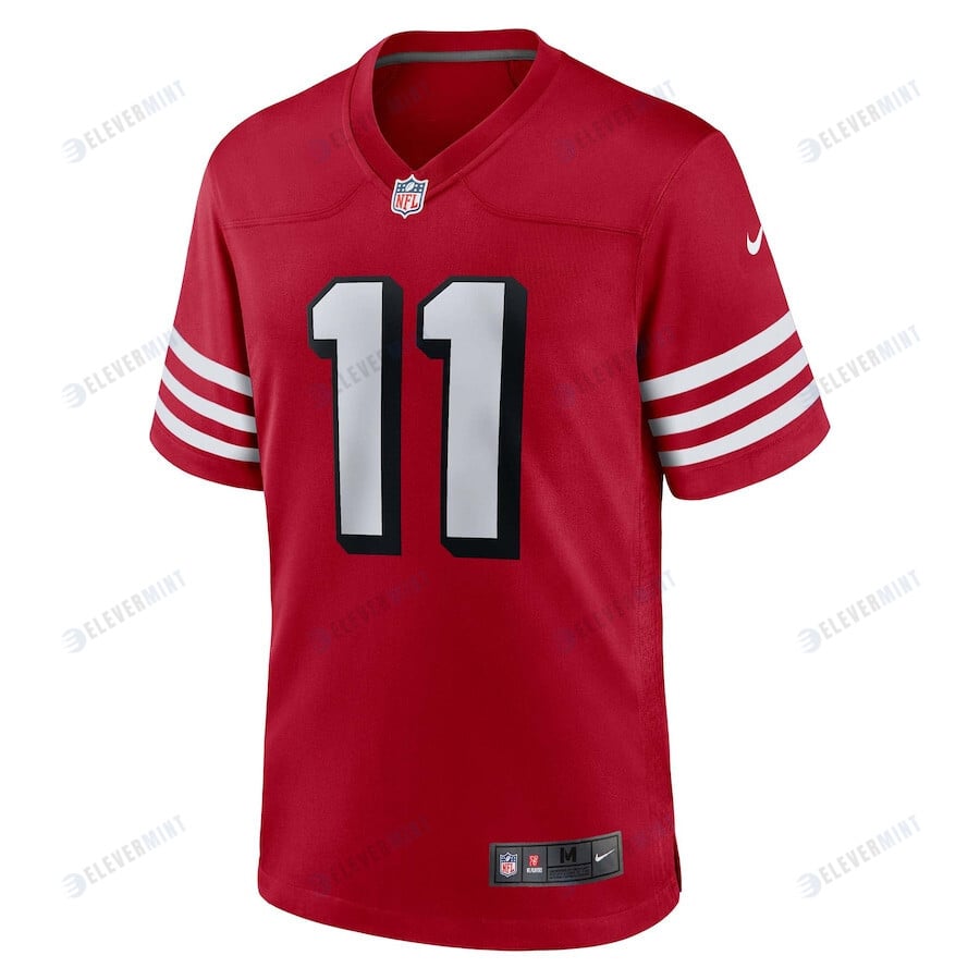 Brandon Aiyuk 11 San Francisco 49ers Alternate Game Jersey - Scarlet