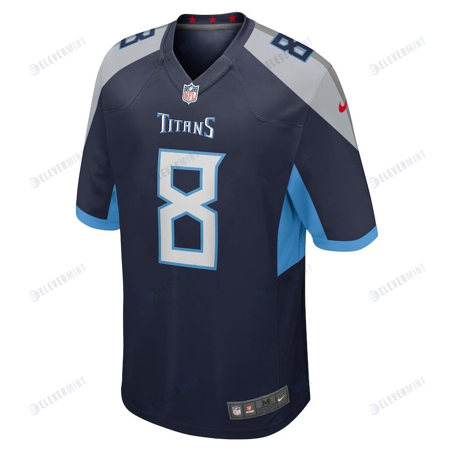 Cody Hollister Tennessee Titans Game Player Jersey - Navy