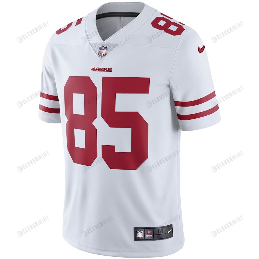 George Kittle 85 San Francisco 49ers Vapor Limited Player Jersey - White