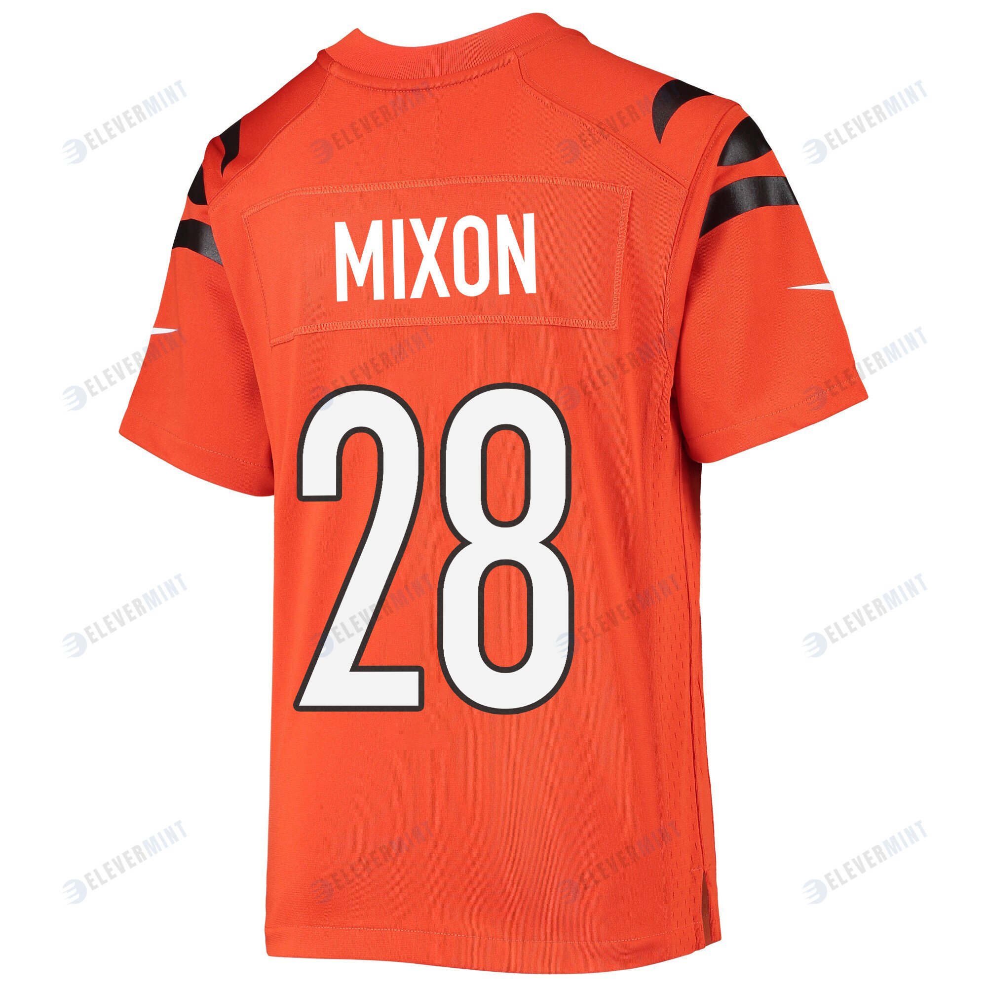Joe Mixon 28 Cincinnati Bengals Super Bowl LVII Champions Youth Alternate Game Jersey - Orange