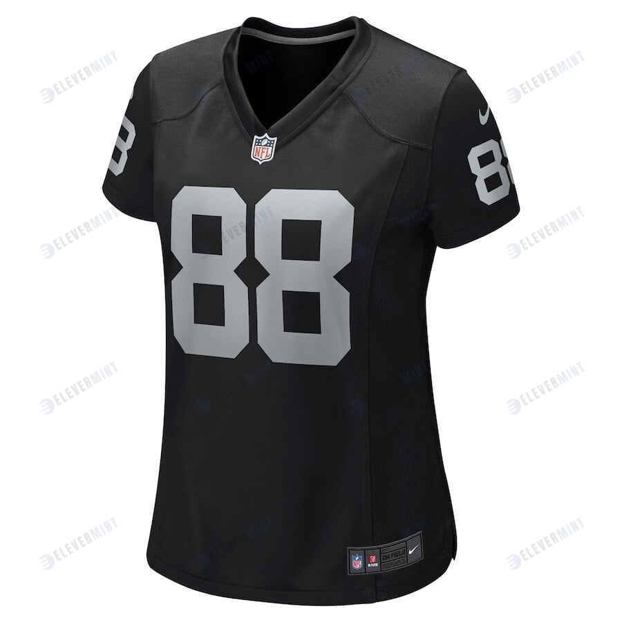 Jacob Hollister Las Vegas Raiders Women's Game Player Jersey - Black