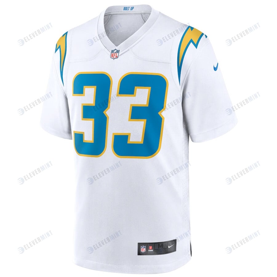 Derwin James 33 Los Angeles Chargers Game Jersey - White