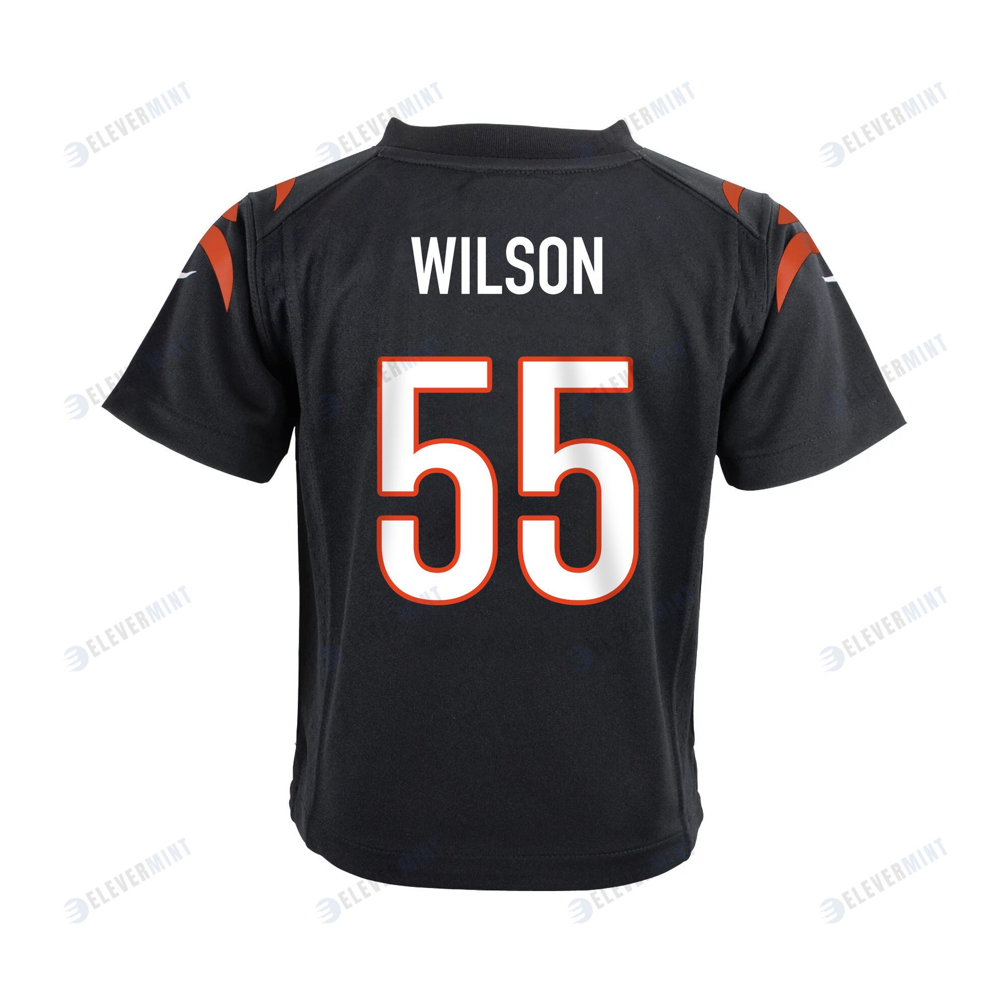 Logan Wilson 55 Cincinnati Bengals Super Bowl LVII Champions Youth Game Jersey - Black