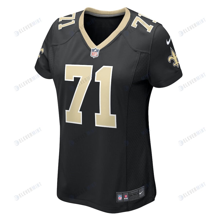 Ryan Ramczyk 71 New Orleans Saints Women's Game Jersey - Black