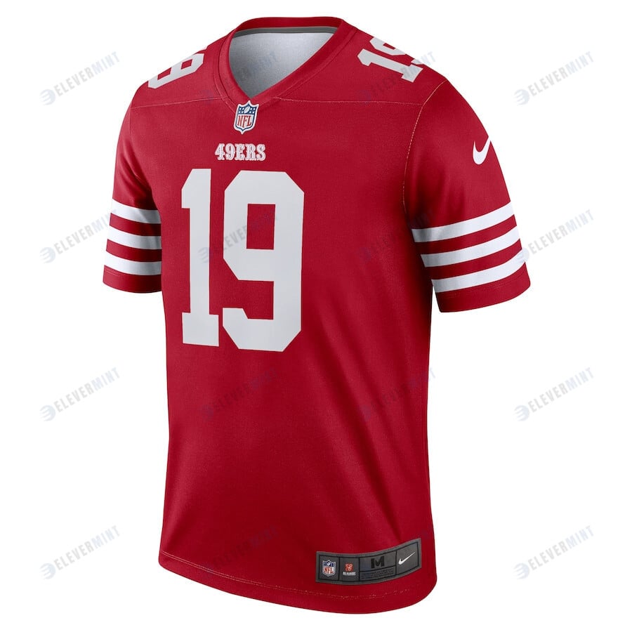 Deebo Samuel 19 San Francisco 49ers Legend Jersey - Scarlet