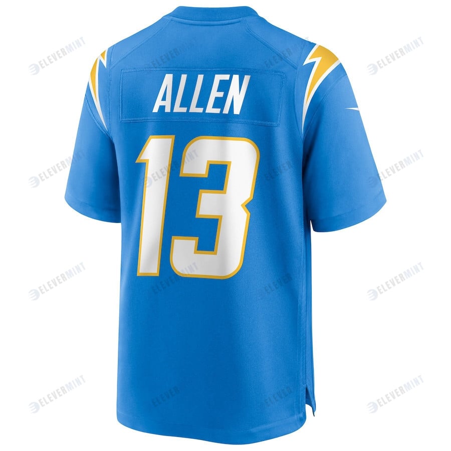 Keenan Allen 13 Los Angeles Chargers Game Player Jersey - Powder Blue