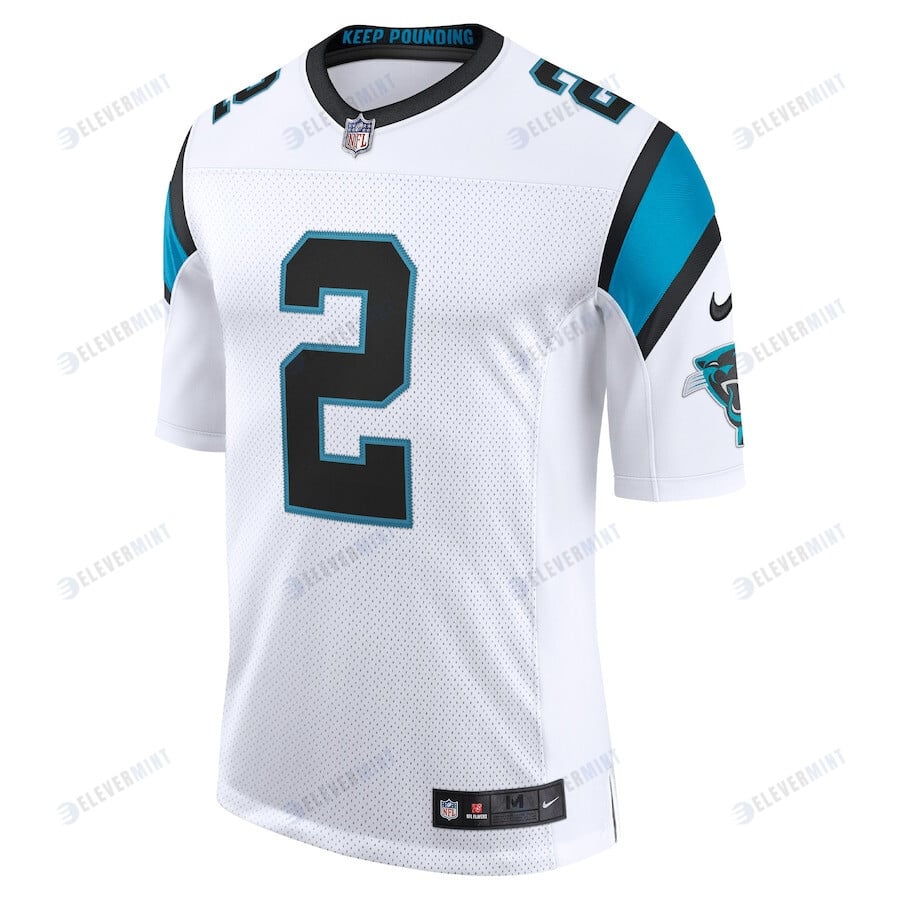 D.J. Moore 2 Carolina Panthers Vapor Limited Jersey - White