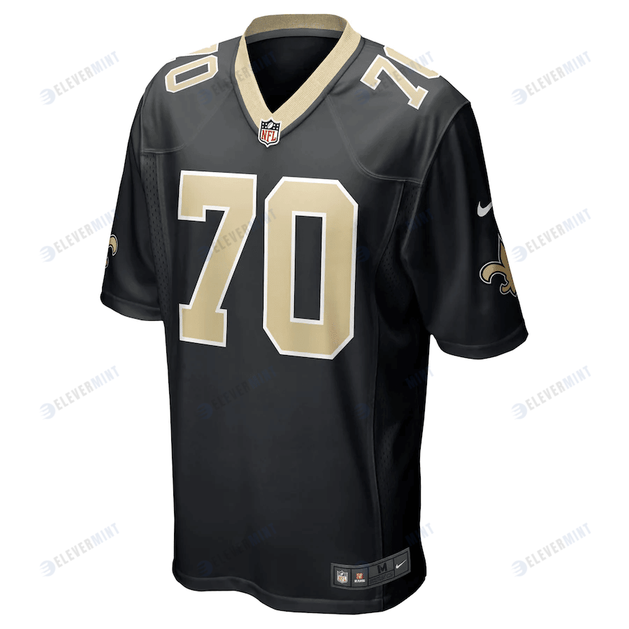 Trevor Penning New Orleans Saints Game Player Jersey - Black