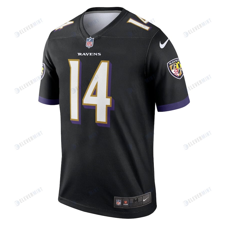 Kyle Hamilton 14 Baltimore Ravens Legend Jersey - Black