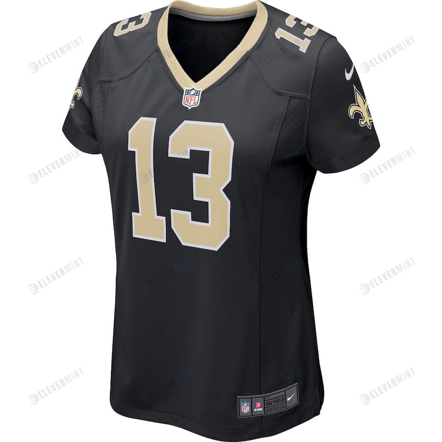 Michael Thomas 13 New Orleans Saints Women's Game Jersey - Black