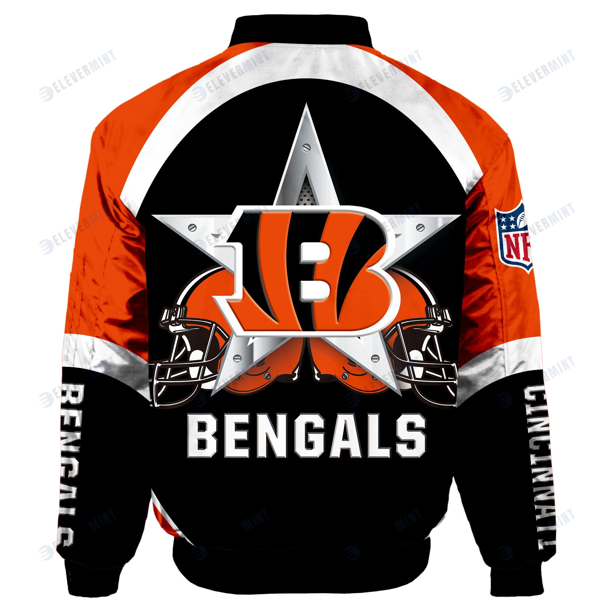 Cincinnati Bengals Super Bowl LVII Champions Running Man Bomber Jacket
