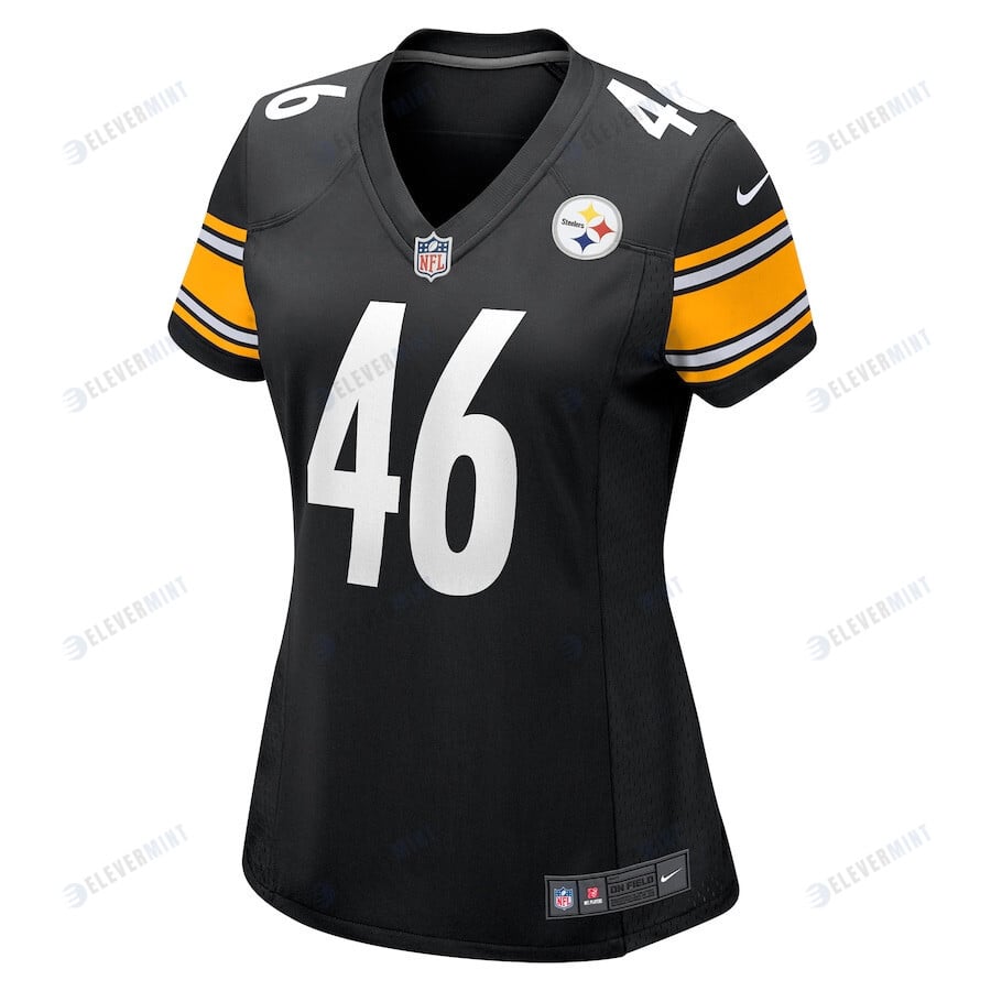 Christian Kuntz 46 Pittsburgh Steelers Women's Game Jersey - Black