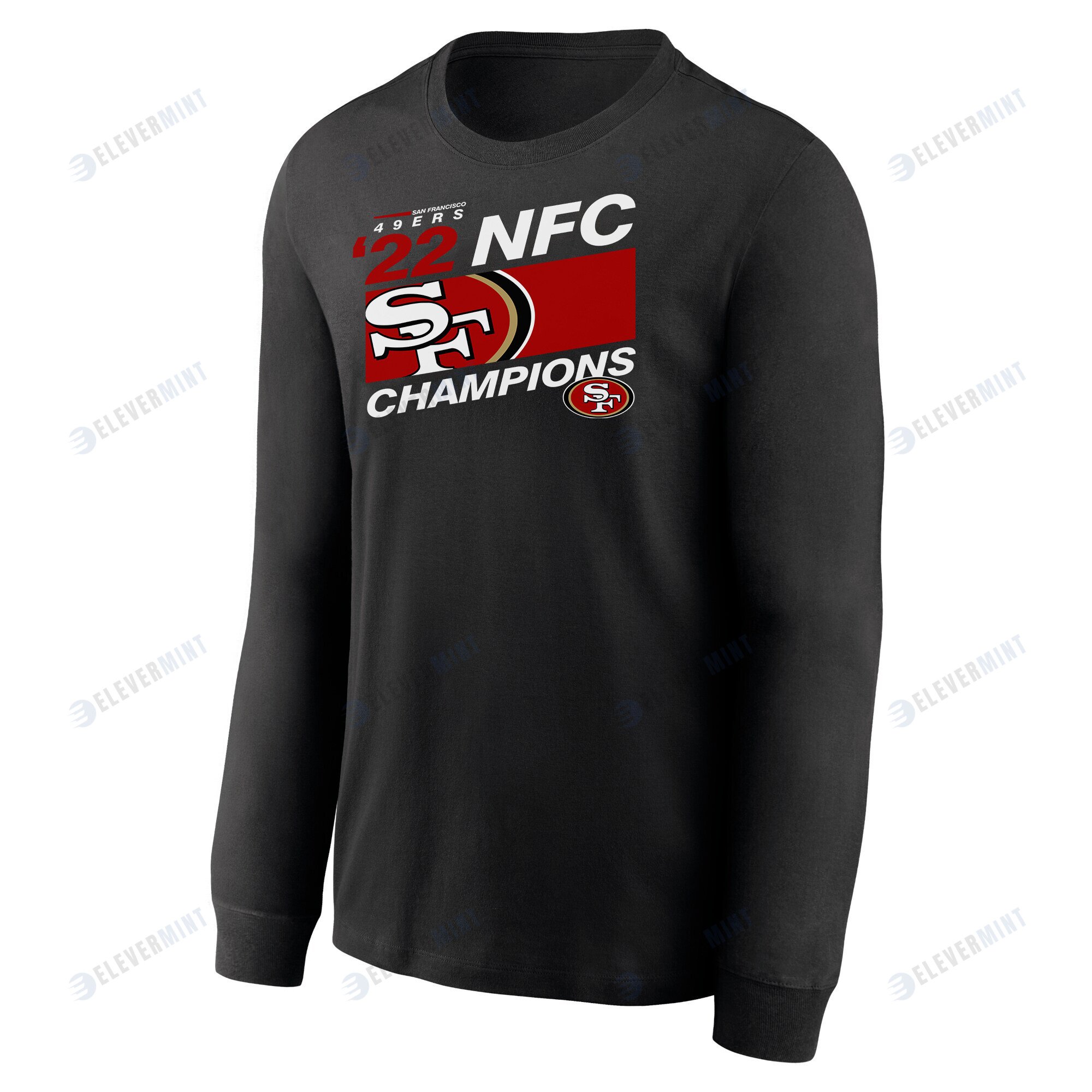 San Francisco 49ers NFC Champions Iconic Black Men Sweatshirt