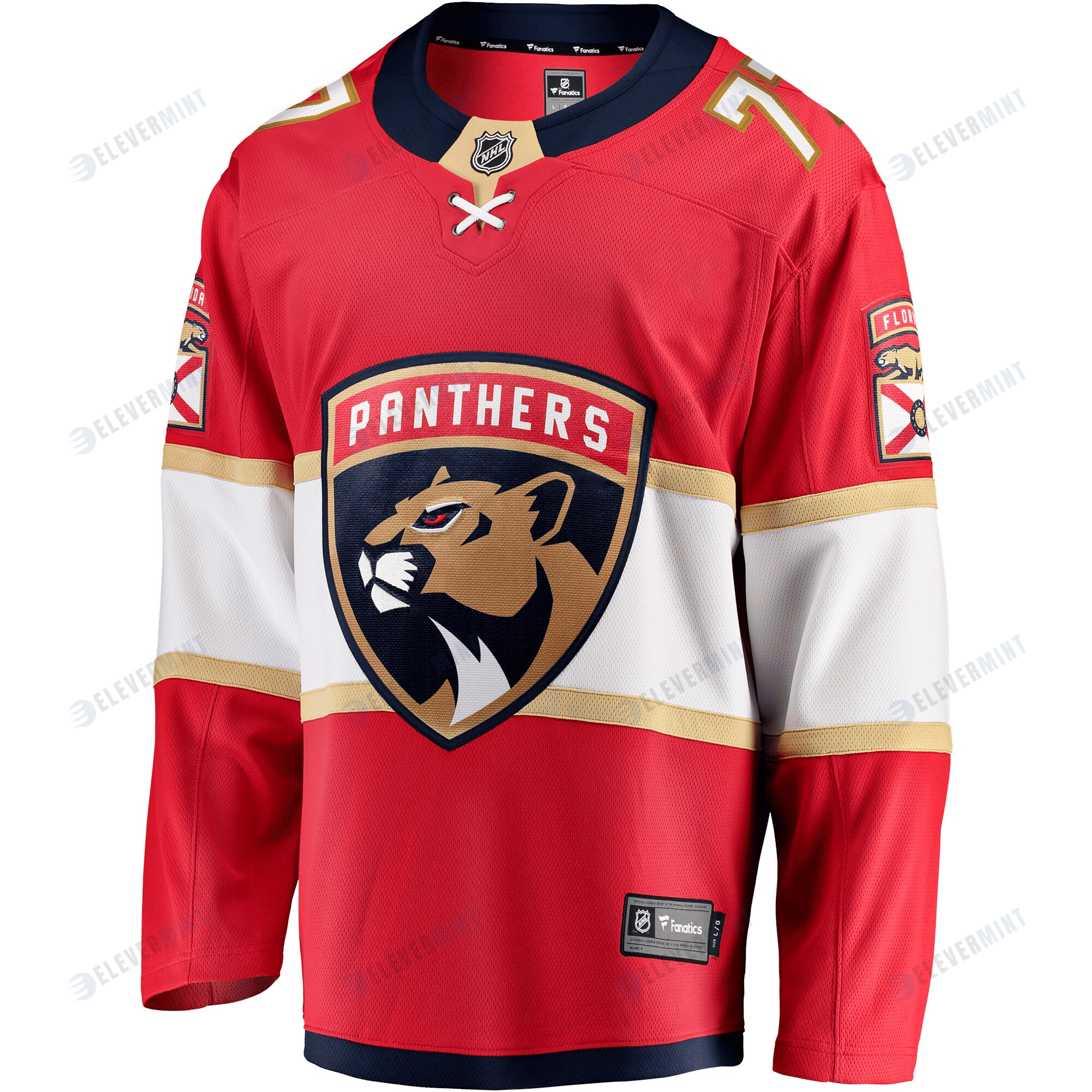 Men's Frank Vatrano Red Florida Panthers Home Breakaway Player Jersey Jersey