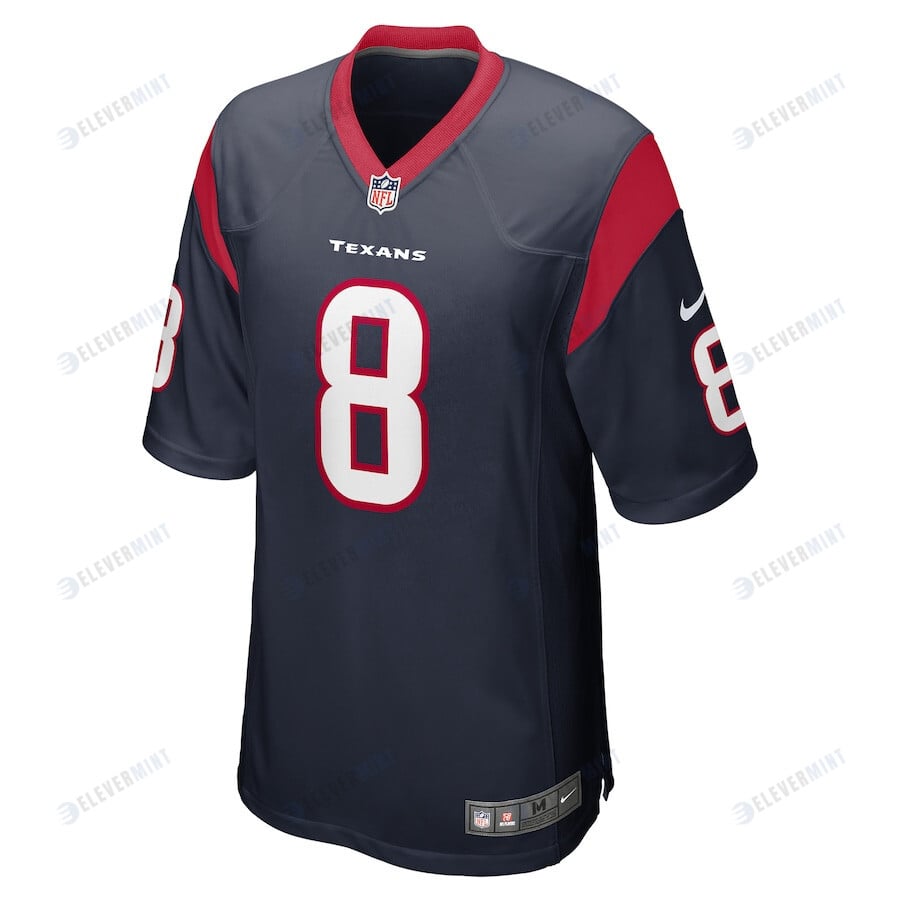 John Metchie III Houston Texans Game Player Jersey - Navy