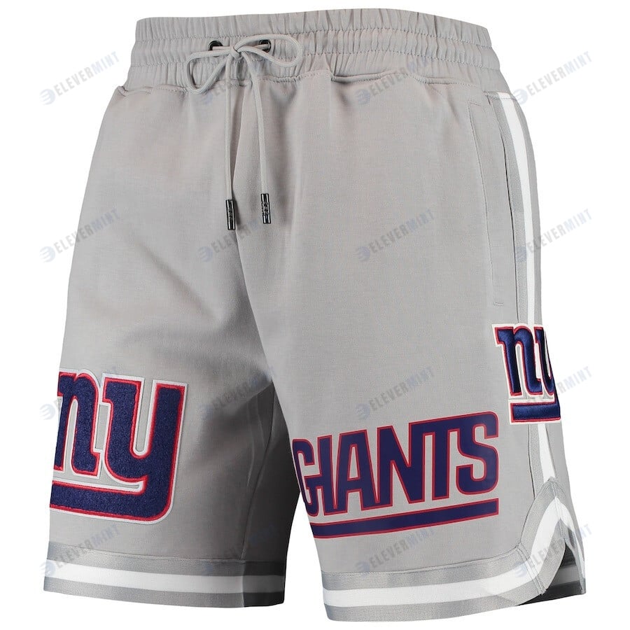 New York Giants Team Standard Core Shorts - Gray