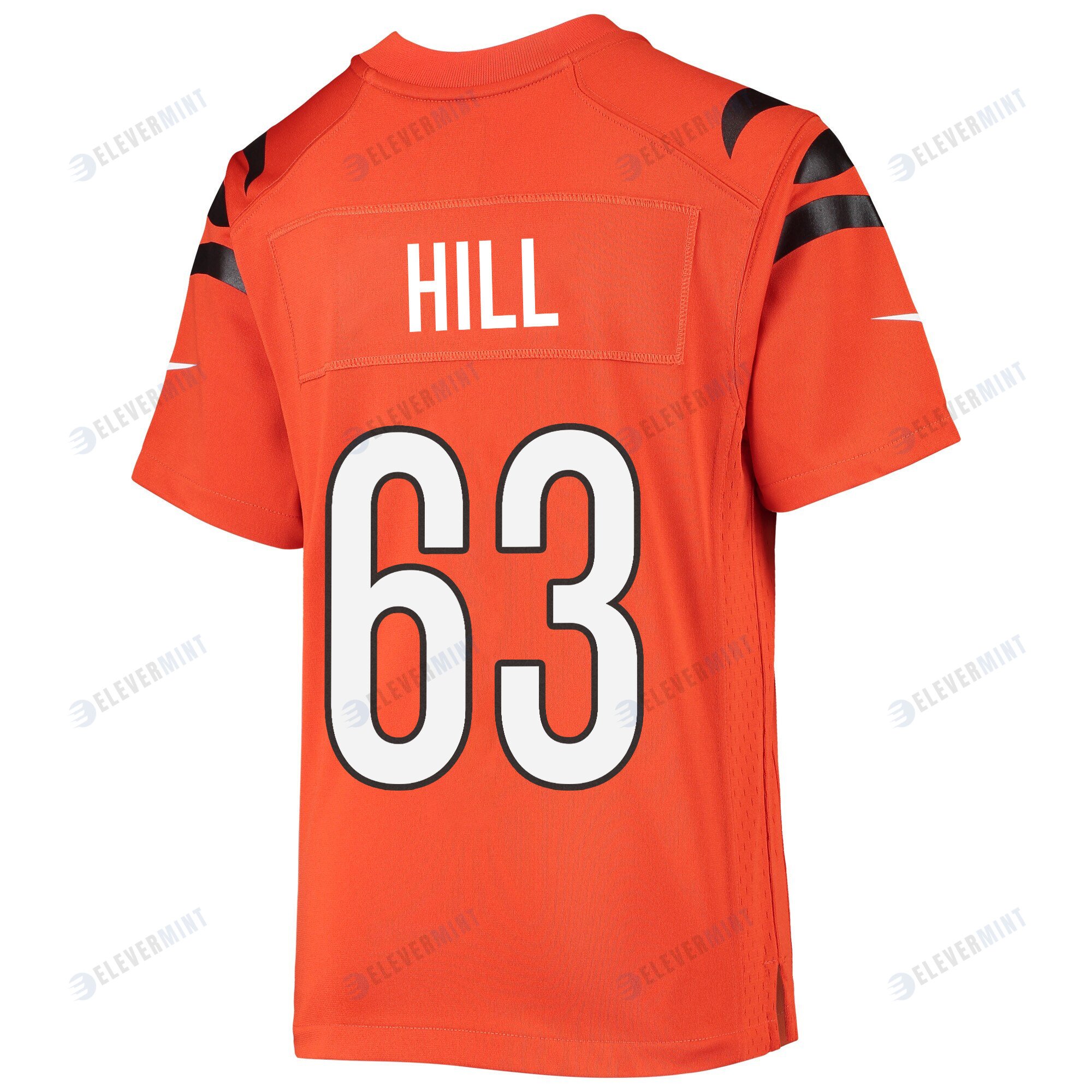 Trey Hill 63 Cincinnati Bengals Super Bowl LVII Champions Youth Alternate Game Jersey - Orange