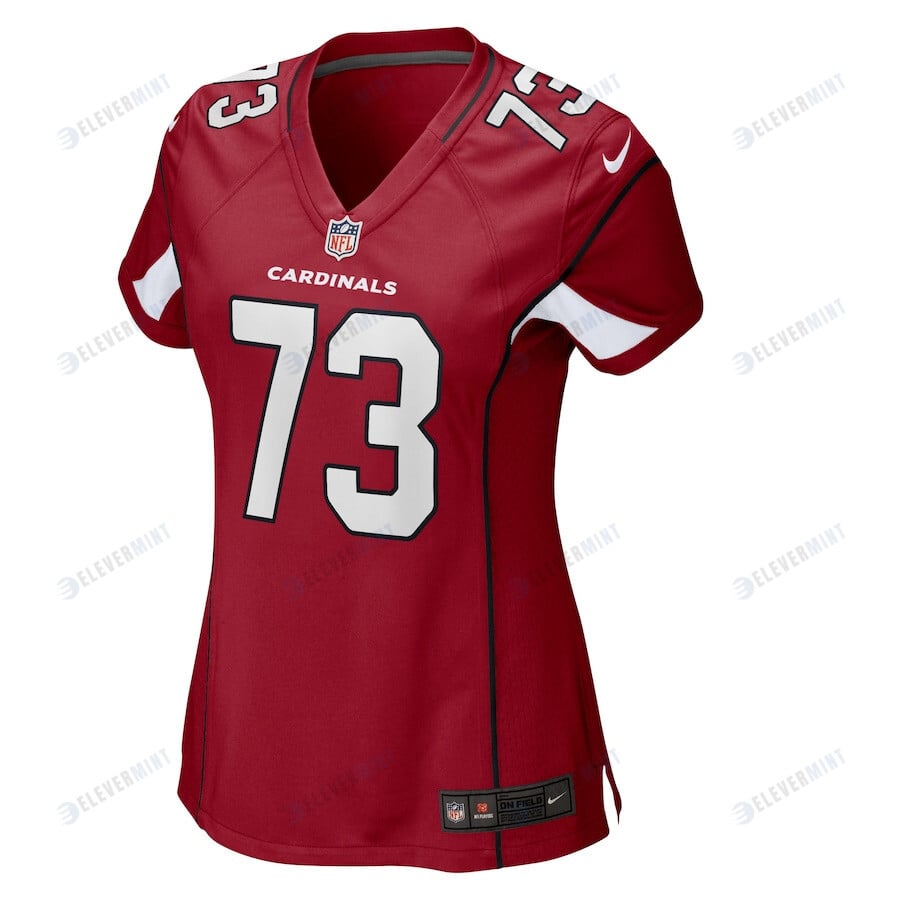 Max Garcia 73 Arizona Cardinals Women Game Jersey - Cardinal