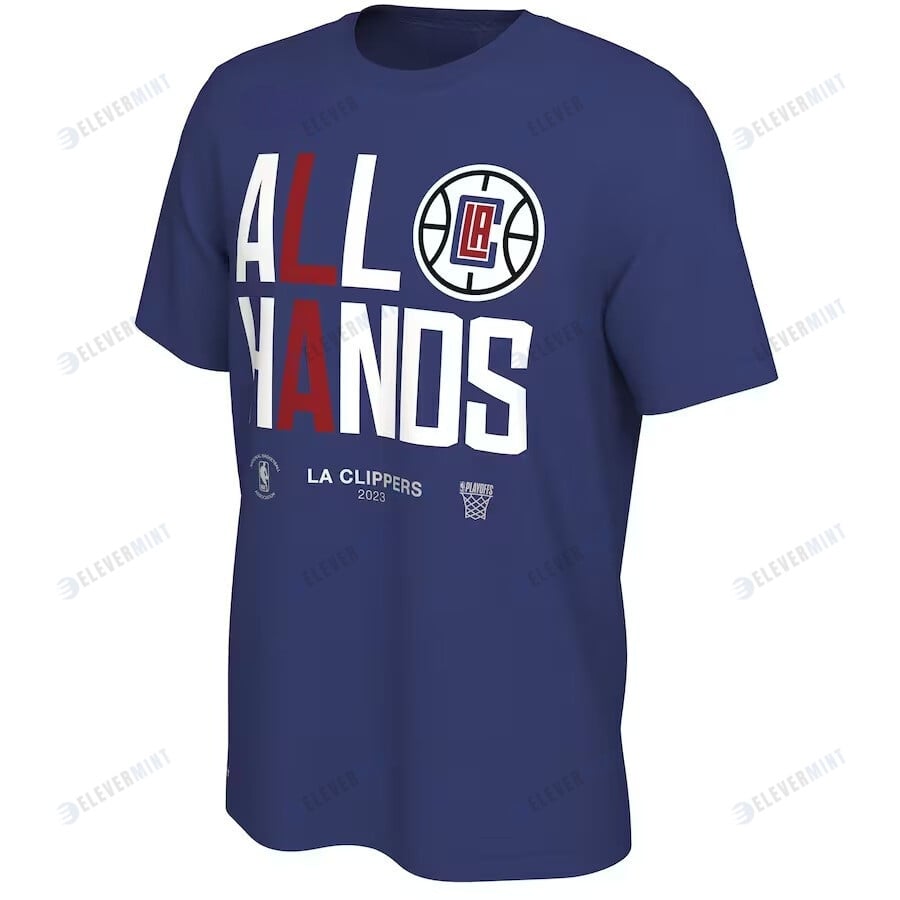 LA Clippers 2023 NBA Playoffs Mantra T-Shirt - Royal