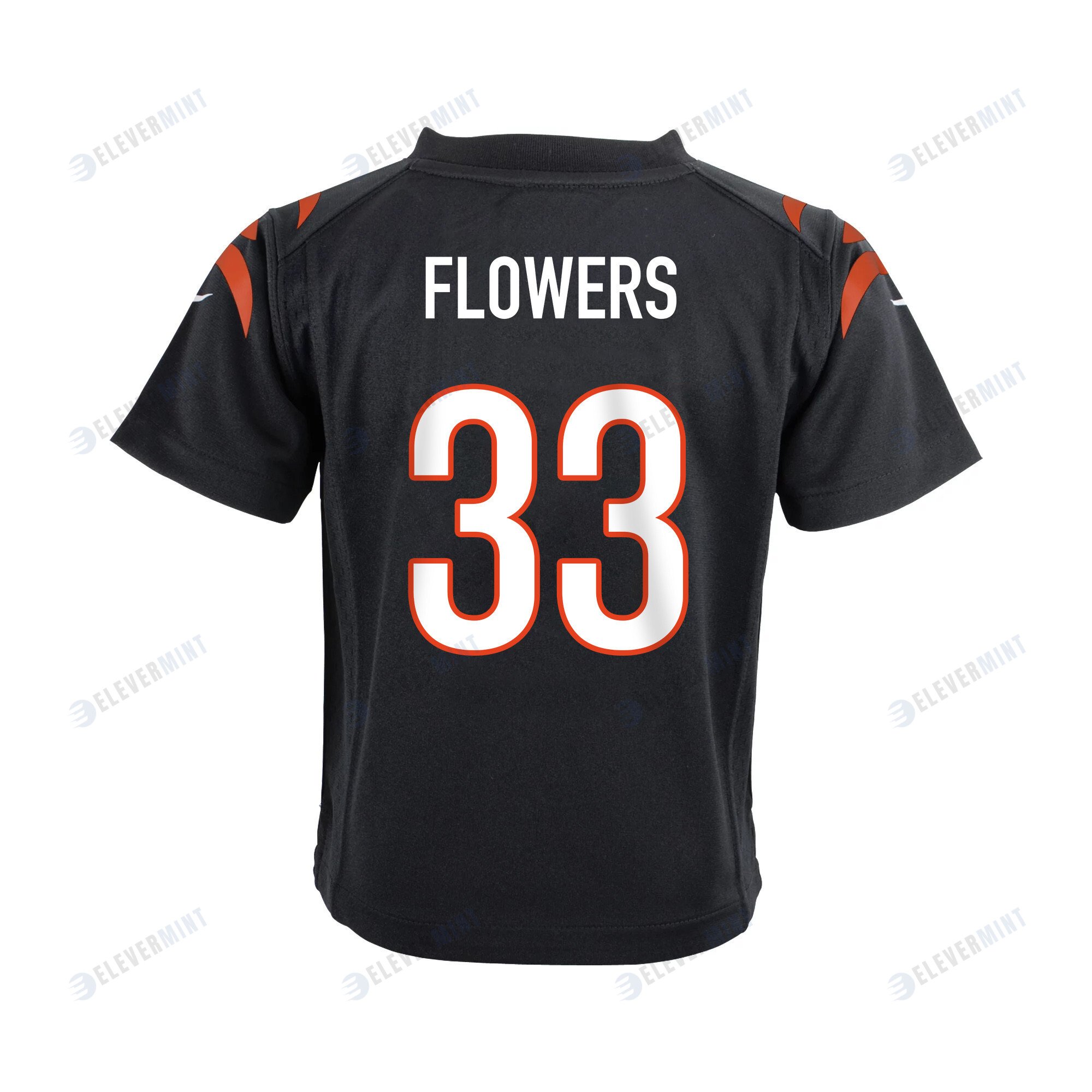 Tre Flowers 33 Cincinnati Bengals Super Bowl LVII Champions Youth Game Jersey - Black