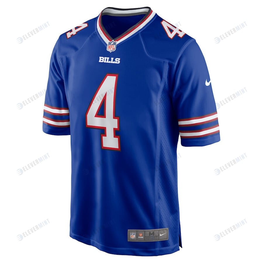 Jaquan Johnson 4 Buffalo Bills Game Jersey - Royal