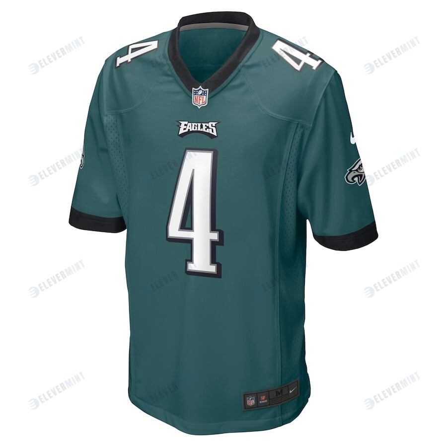 Jake Elliott 4 Philadelphia Eagles Game Jersey - Midnight Green