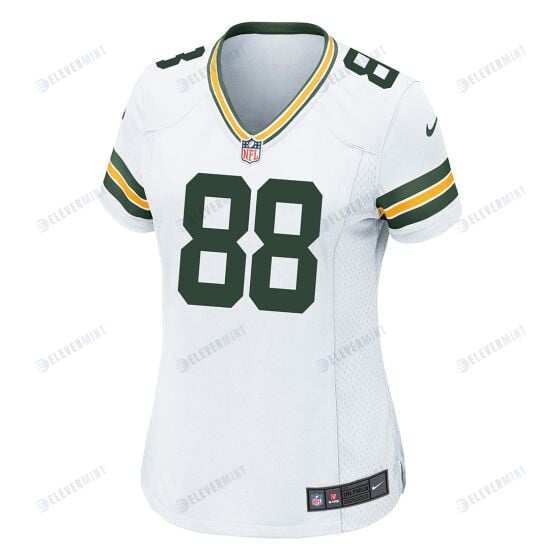 Luke Musgrave 88 Green Bay Packers Women Away Game Jersey - White