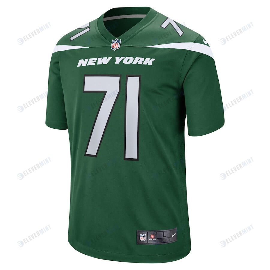 Duane Brown New York Jets Game Player Jersey - Gotham Green