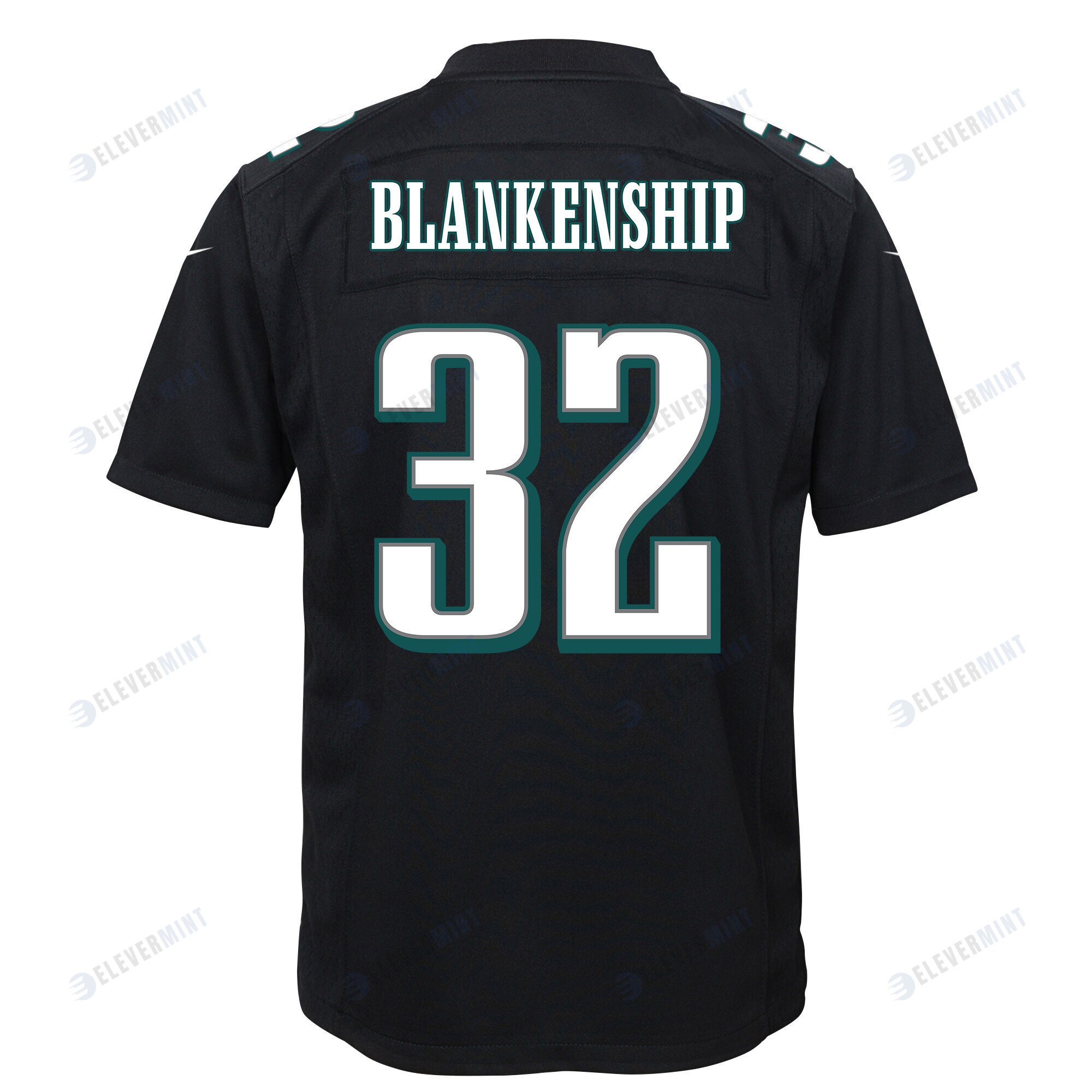 Reed Blankenship 32 Philadelphia Eagles Super Bowl LVII Champions 2 Stars Youth Game Jersey - Black