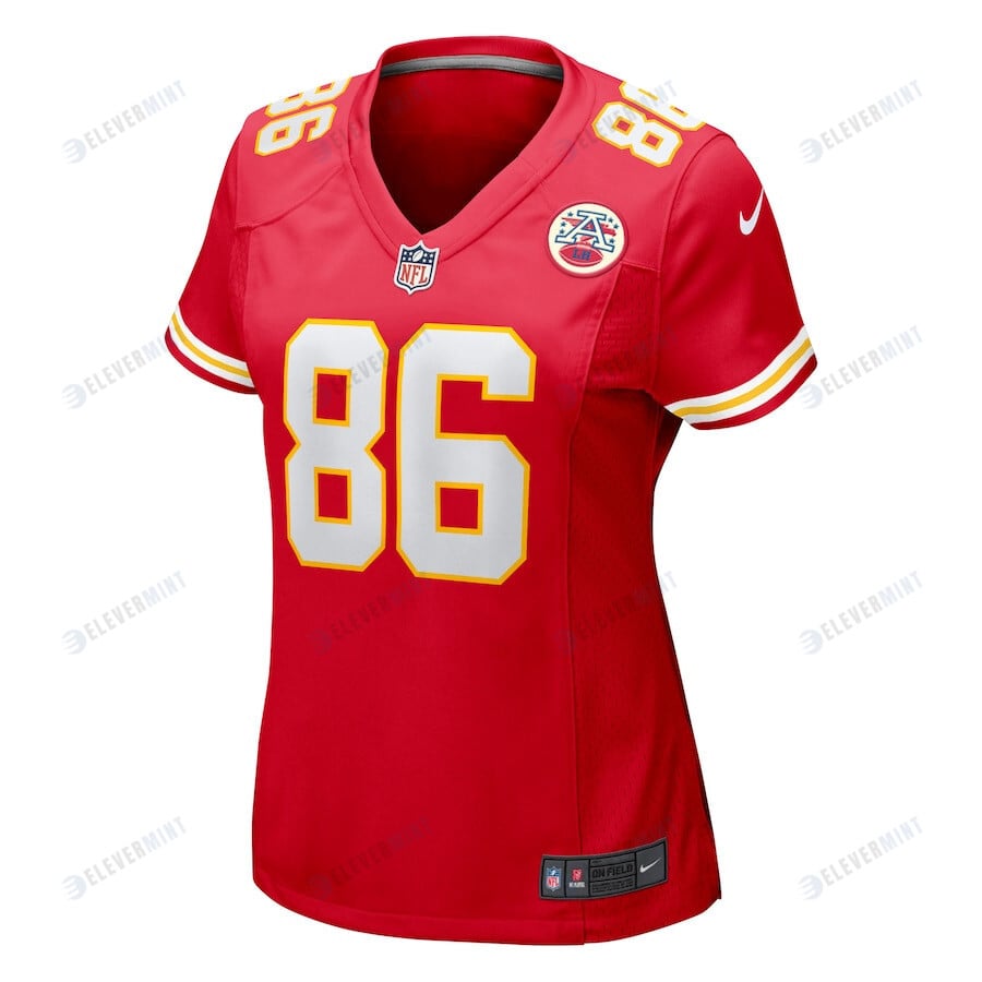 Gerrit Prince 86 Kansas City Chiefs Game Women Jersey - Red
