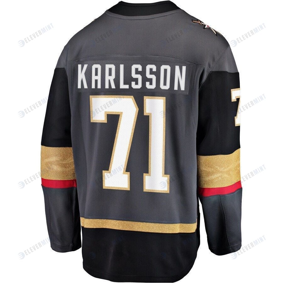 William Karlsson Vegas Golden Knights Home Premier Breakaway Player Jersey - Gray