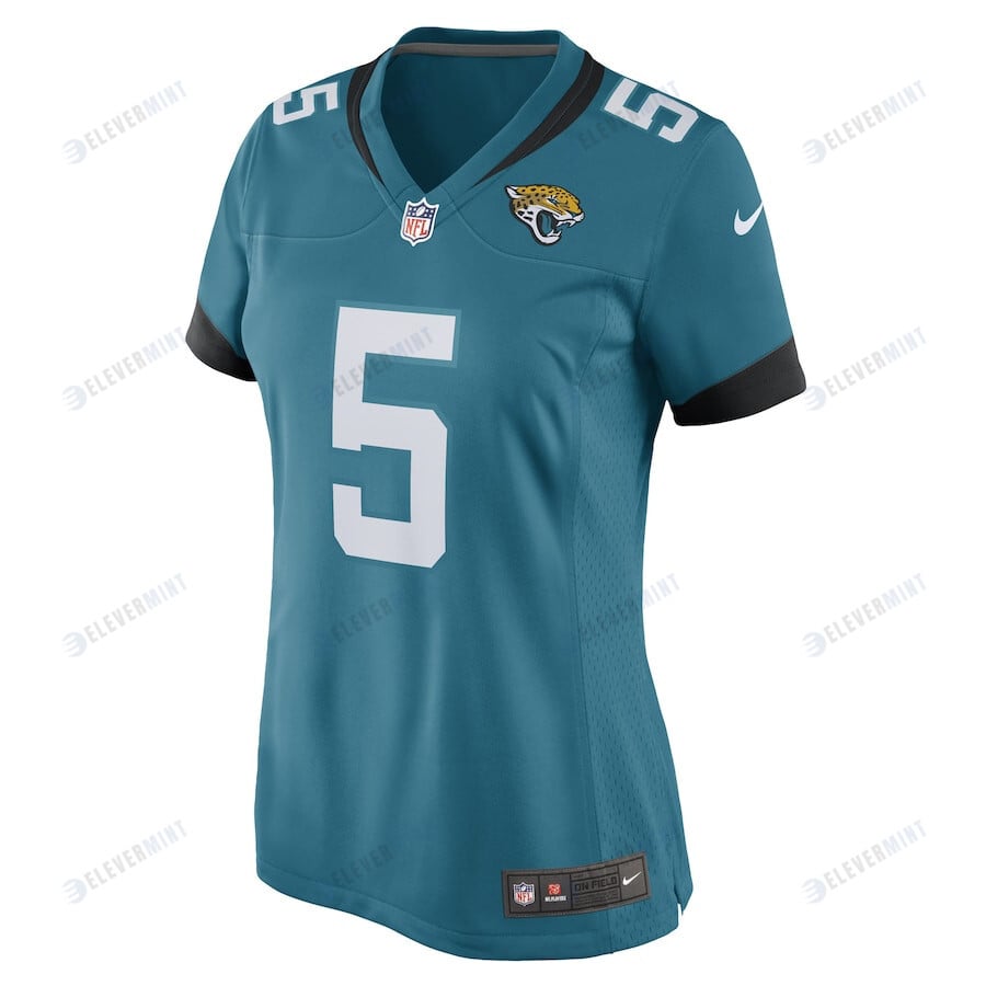 Andre Cisco Jacksonville Jaguars Women's Game Player Jersey - Teal