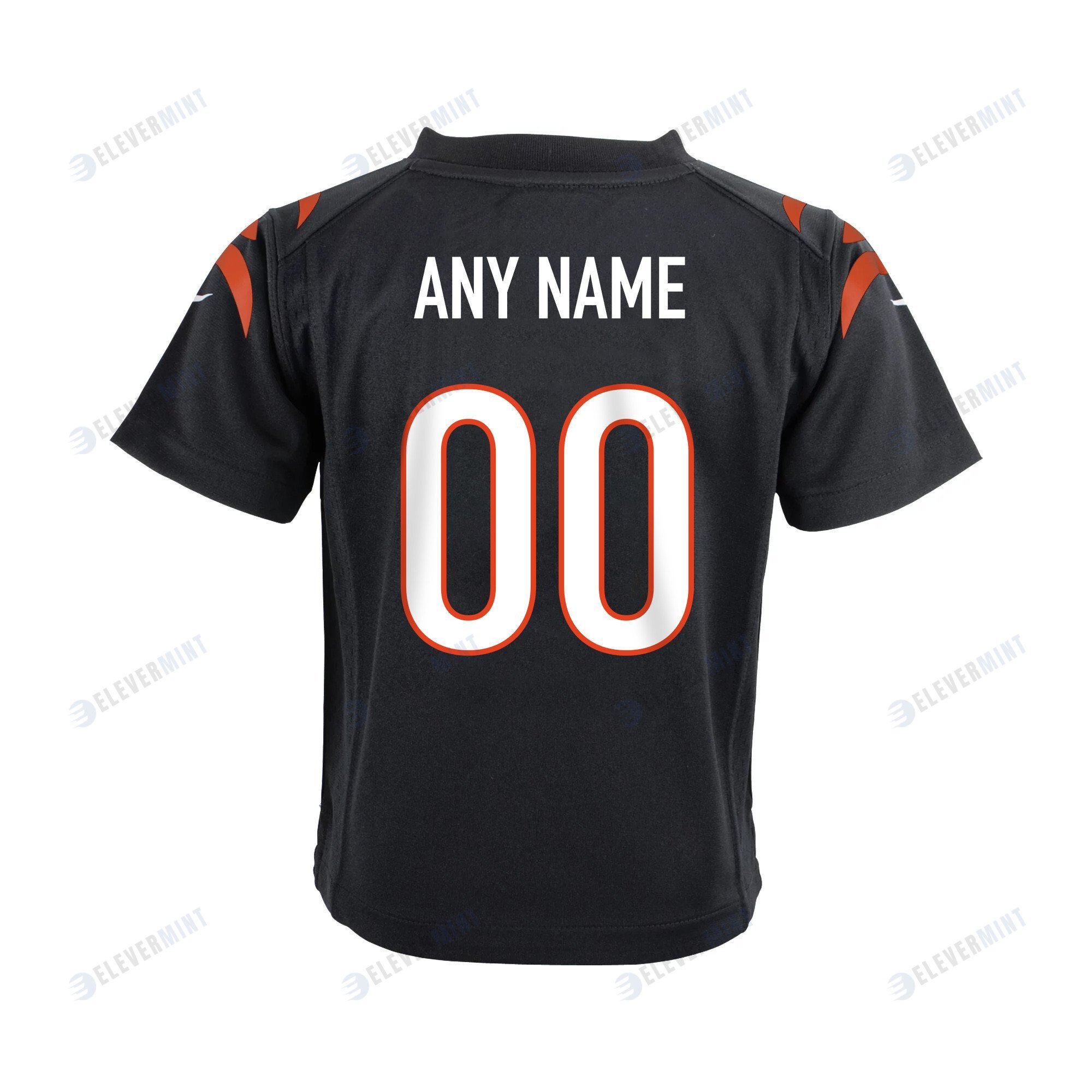 Custom Cincinnati Bengals Super Bowl LVII Champions Youth Game Jersey - Black