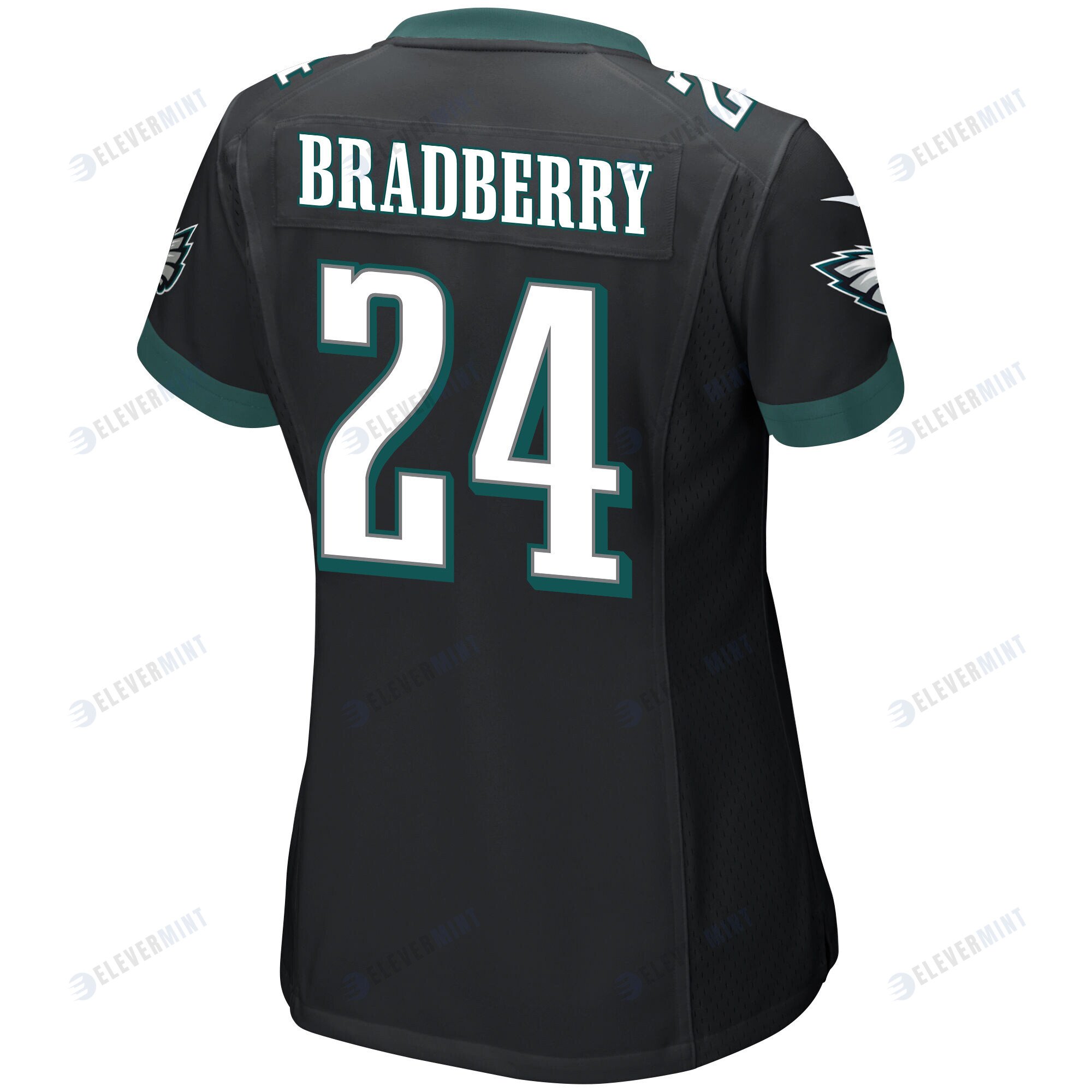 James Bradberry 24 Philadelphia Eagles Super Bowl LVII Champions Women Game Jersey - Black